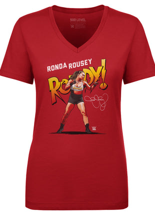 Ronda Rousey Rowdy Stance WHT