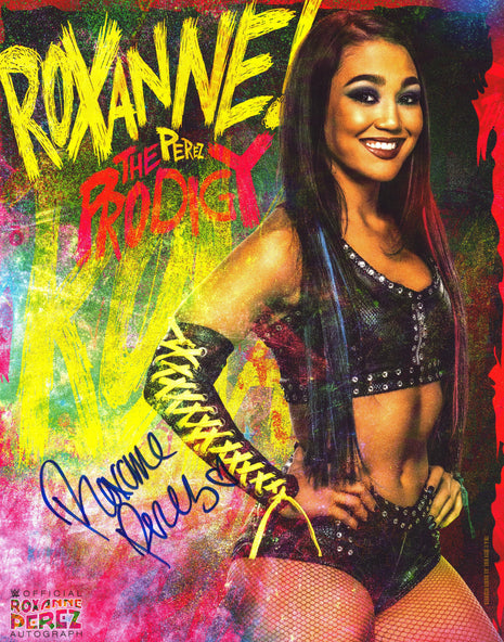 Roxanne Perez signed 11x14 Photo