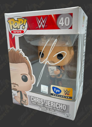 Chris Jericho signed WWE Funko POP Figure #40