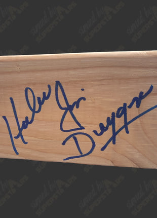 Hacksaw Jim Duggan signed 6”x3.5” Piece of Wood