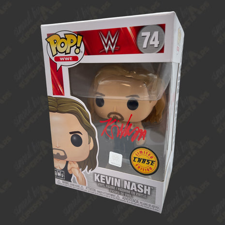 Kevin Nash signed WWE Funko POP Figure #74 (Chase variant)