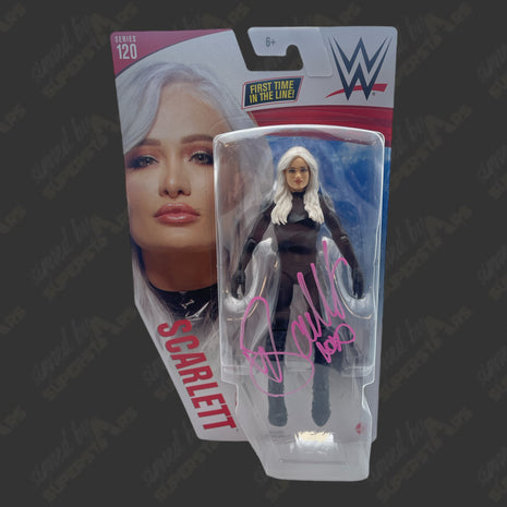 Scarlett Bordeaux signed WWE Action Figure