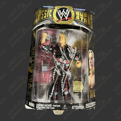 Greg Valentine signed WWE Classic Superstars Action Figure