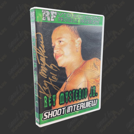 Rey Mysterio signed Shoot Interview DVD