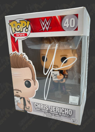 Chris Jericho signed WWE Funko POP Figure #40