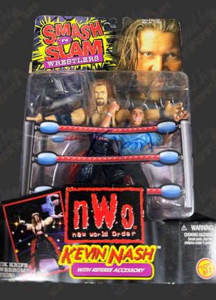 Kevin Nash signed WCW nWo Smash & Slam Action Figure