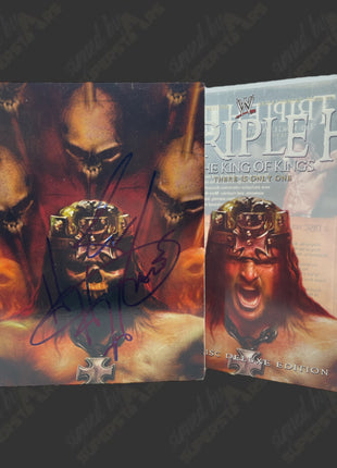 Triple H signed WWE King of Kings DVD