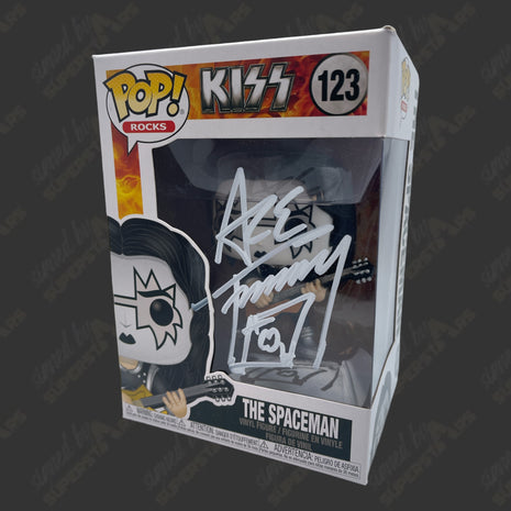 Ace Frehley signed KISS Funko POP Figure #123