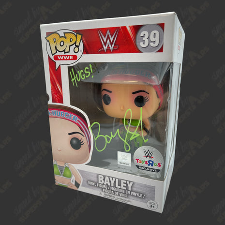 Bayley signed WWE Funko POP Figure #39 (ToysRus Exclusive w/ JSA)