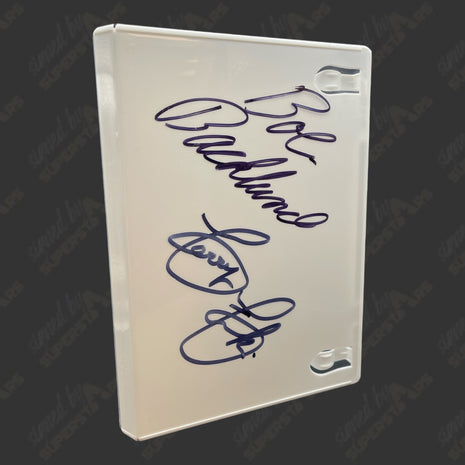 Bob Backlund & Terry Funk dual signed DVD Case
