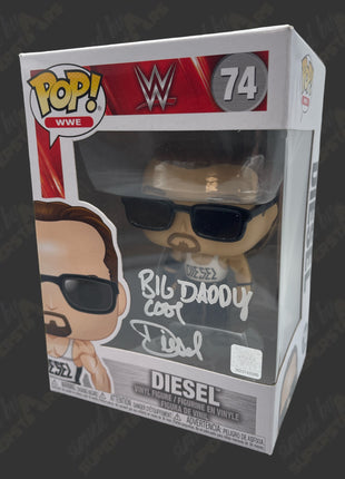 Diesel signed WWE Funko POP Figure #74