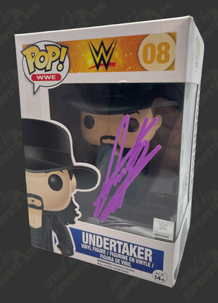 Undertaker signed WWE Funko POP Figure #08 (w/ JSA)