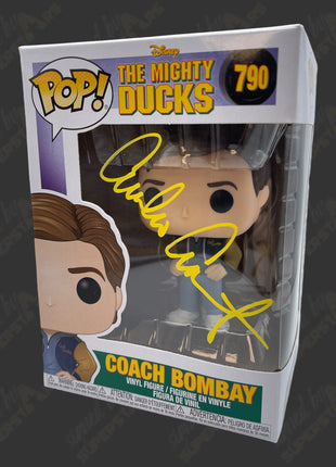 Emilio Estevez (Coach Bombay) signed Mighty Ducks Funko POP Figure #790