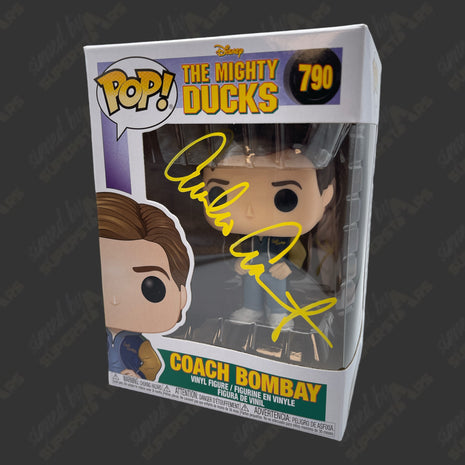 Emilio Estevez (Coach Bombay) signed Mighty Ducks Funko POP Figure #790