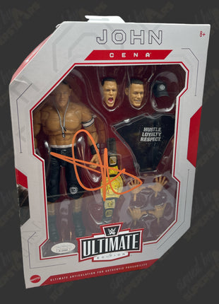 John Cena signed WWE Ultimate Edition Action Figure (w/ JSA + Protector)