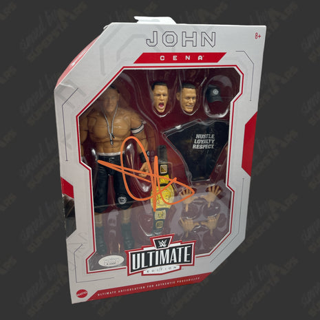 John Cena signed WWE Ultimate Edition Action Figure (w/ JSA + Protector)
