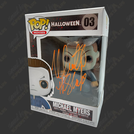 Nick Castle (Michael Myers) signed Halloween Funko POP Figure #03 (w/ JSA)