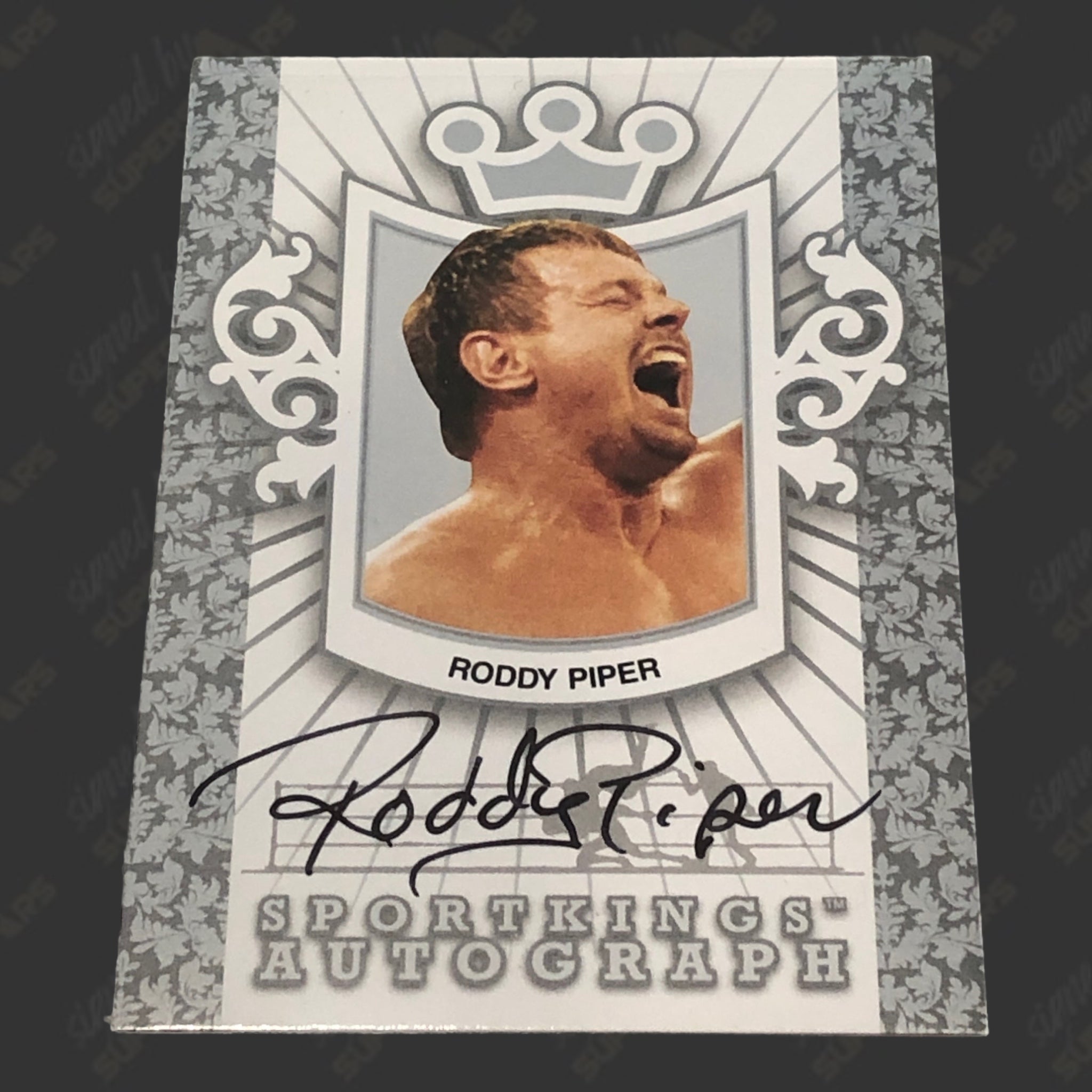 Rowdy Roddy Piper signed Trading Card – Signed By Superstars