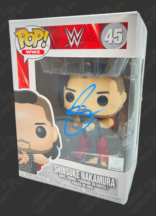 Shinsuke Nakamura signed WWE Funko POP Figure #45