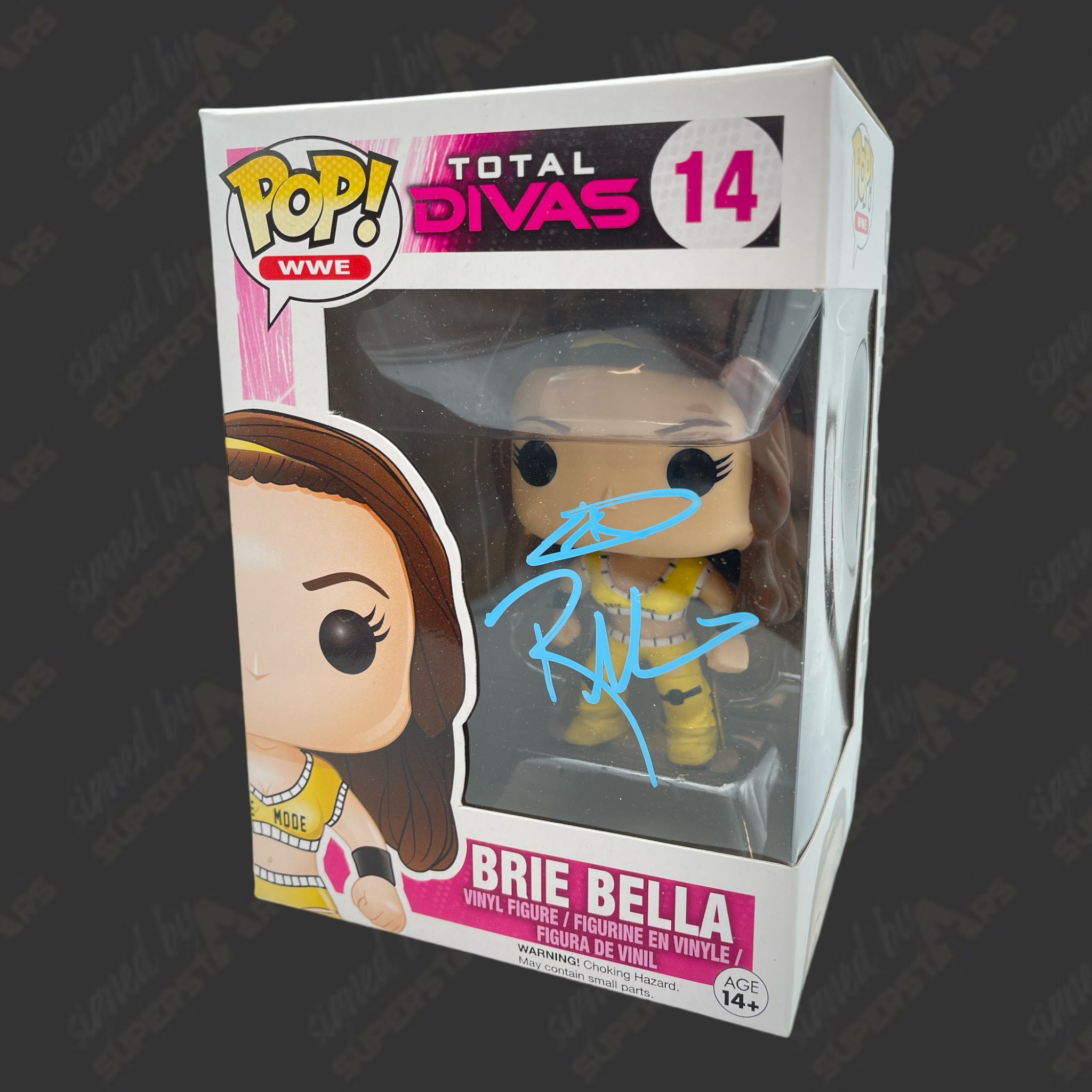 Brie Bella signed WWE Total Divas Funko POP Figure #14 – Signed By ...