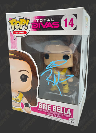 Brie Bella signed WWE Total Divas Funko POP Figure #14