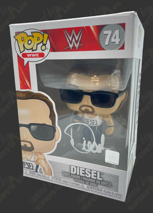 Diesel signed WWE Funko POP Figure #74