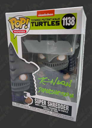 Kevin Nash (Super Shredder) signed Teenage Mutant Ninja Turtles Funko POP Figure #1138 (w/ JSA)