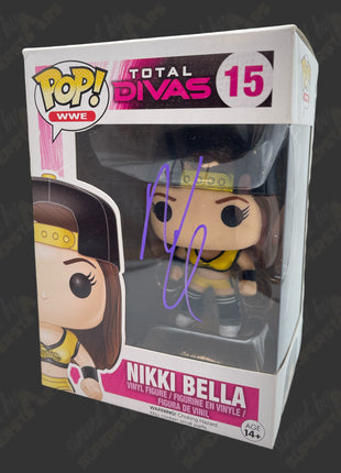 Nikki Bella signed WWE Total Divas Funko POP Figure #15