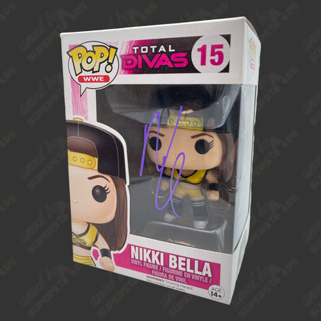 Nikki Bella signed WWE Total Divas Funko POP Figure #15