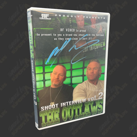 Billy Gunn signed Outlaws Vol. 2 Shoot Interview DVD