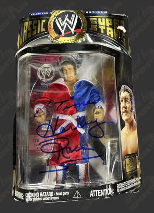 Harley Race signed WWE Classic Superstars Action Figure