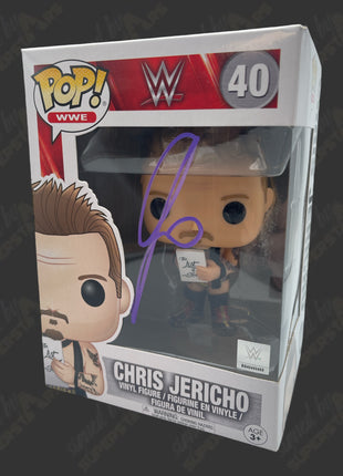 Chris Jericho signed WWE Funko POP Figure #40