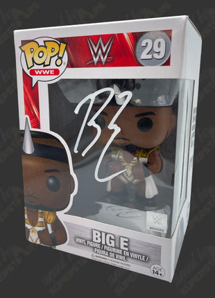 Big E signed WWE Funko POP Figure #29