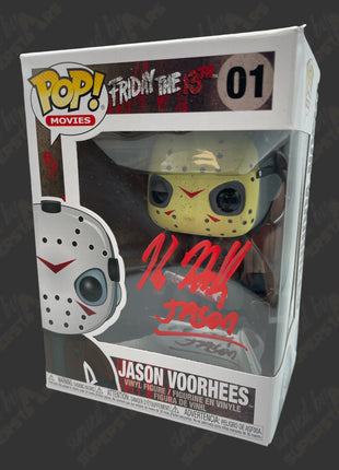 Kane Hodder (Jason Voorhees) signed Friday the 13th Funko POP Figure #01 (w/ JSA)