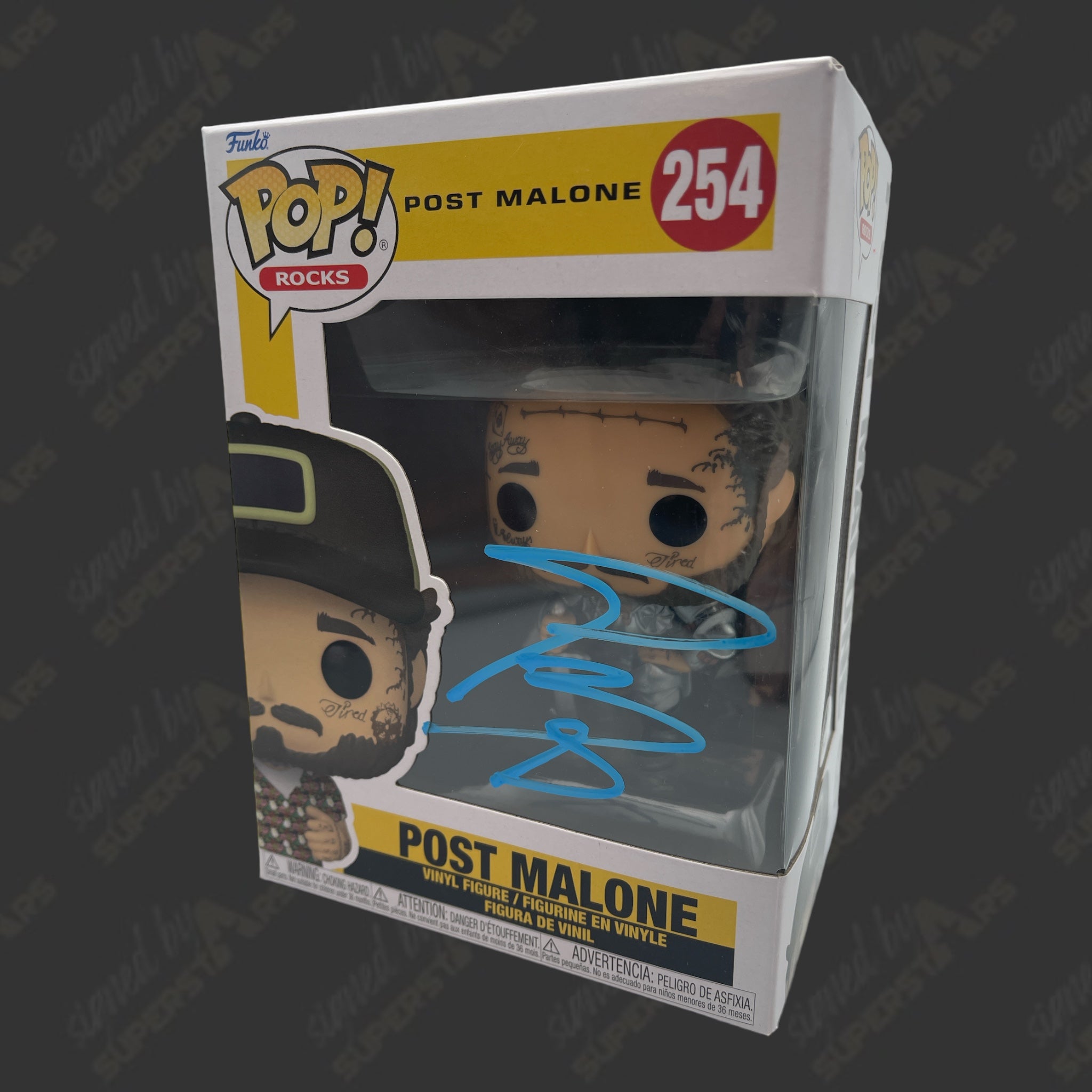 21 Figure Post Post Malone signed Funko POP Figure (w/ JSA) – Signed By Superstars
