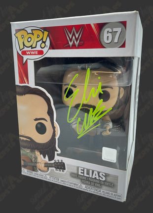 Elias signed WWE Funko POP Figure #67