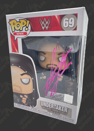 Undertaker signed WWE Funko POP Figure #69