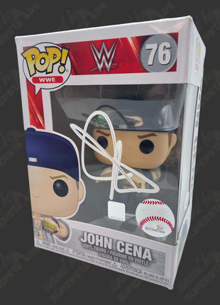 John Cena signed WWE Funko POP Figure #76 (w/ JSA)