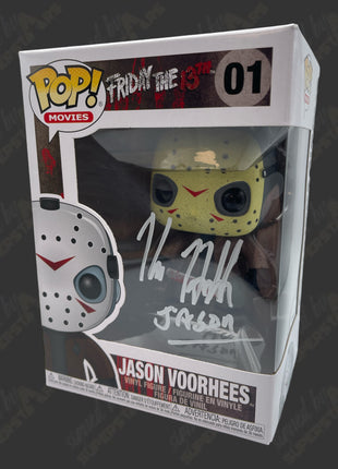 Kane Hodder (Jason Voorhees) signed Friday the 13th Funko POP Figure #01 (w/ JSA)