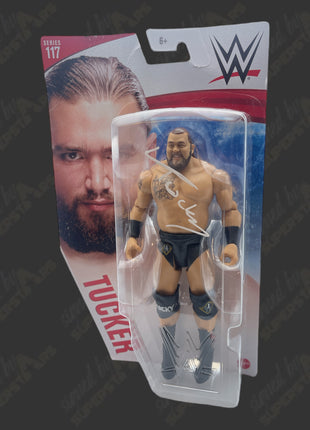 Tucker signed WWE Series 117 Action Figure