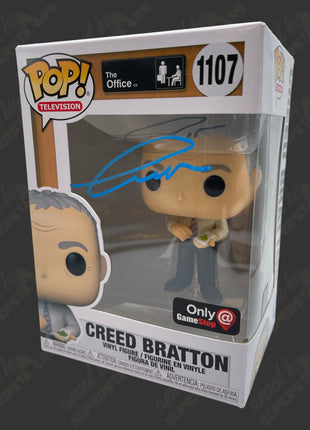 Creed Bratton signed The Office Funko POP Figure #1107 (w/ JSA)