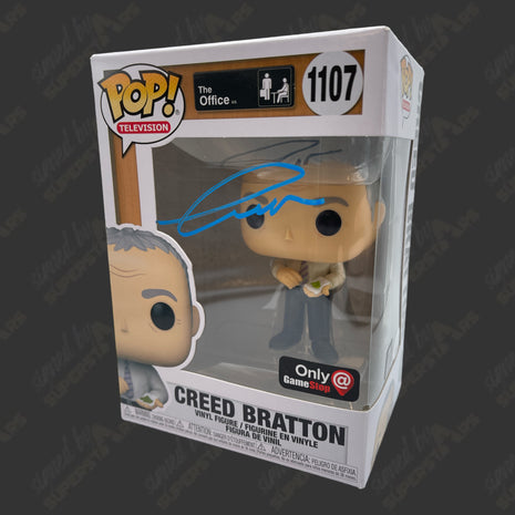 Creed Bratton signed The Office Funko POP Figure #1107 (w/ JSA)
