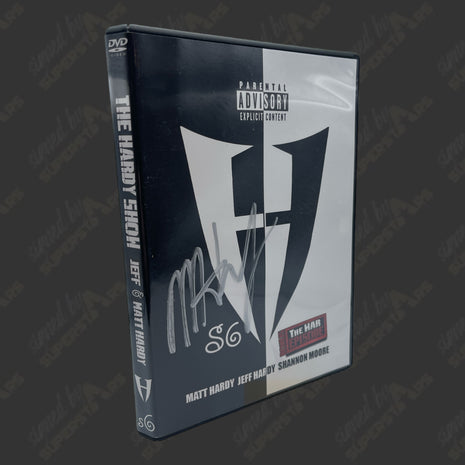 Matt Hardy signed The Hardy Show Season 6 DVD