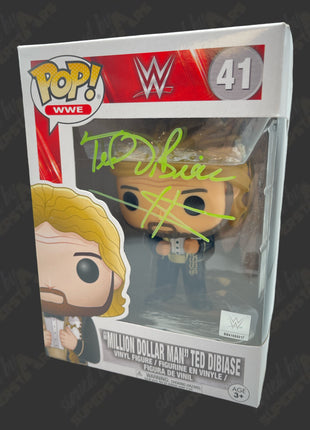 Ted DiBiase signed WWE Funko POP Figure #41