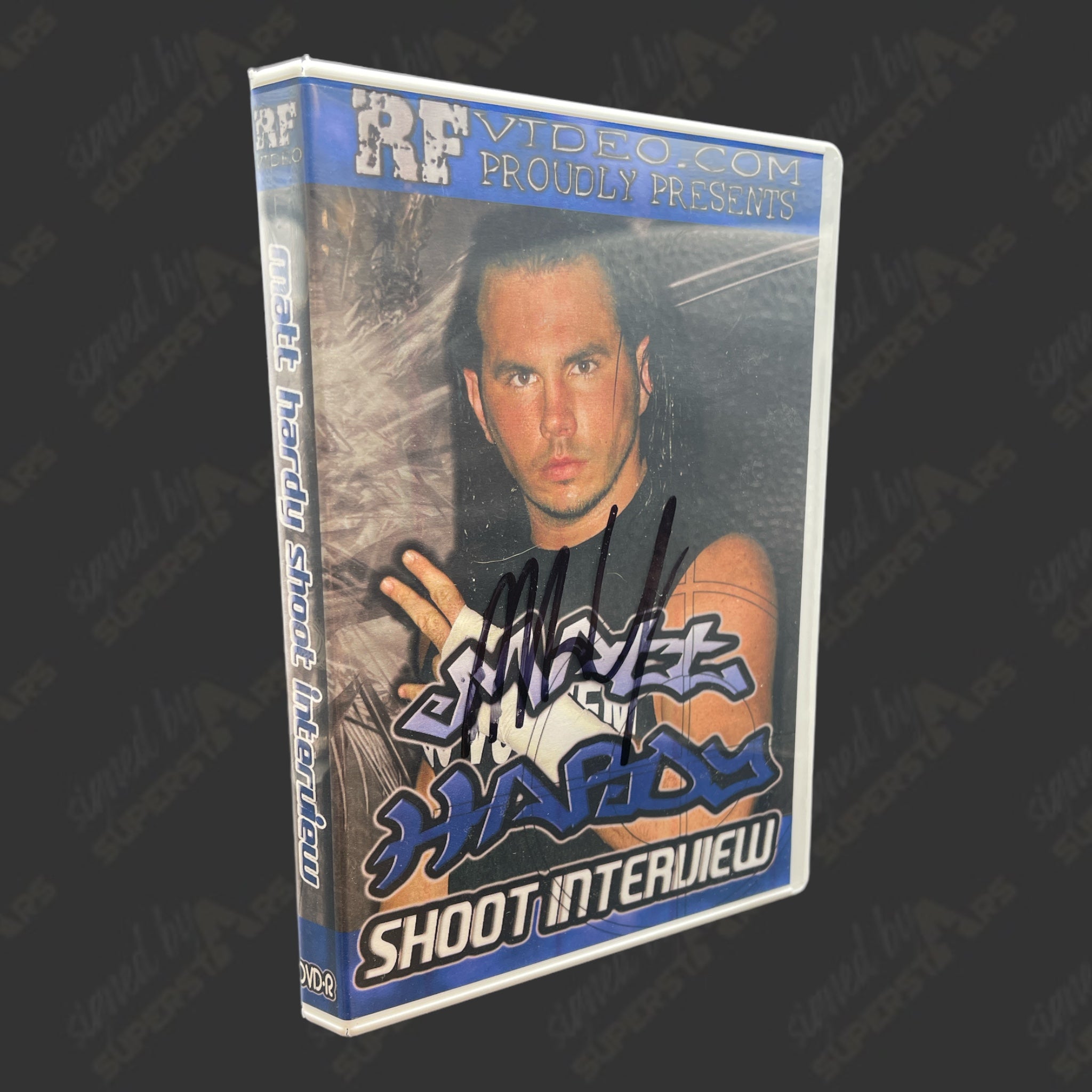 Matt Hardy signed Shoot Interview DVD