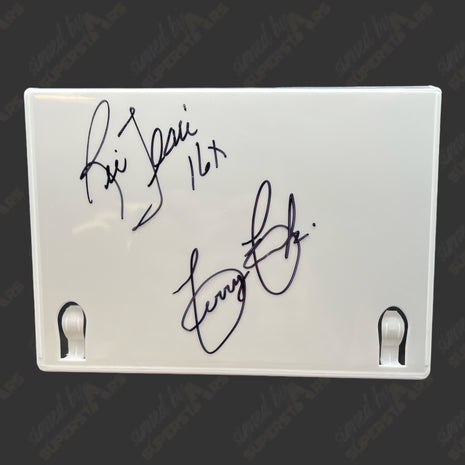Ric Flair & Terry Funk dual signed DVD Case