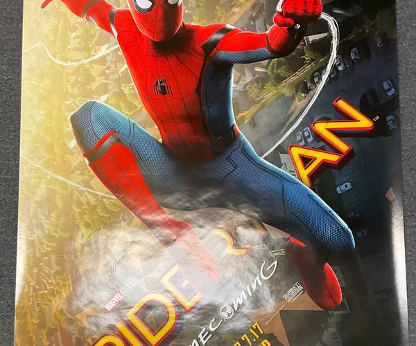 Tom Holland signed Spider Man: Homecoming 48x72 Poster (w/ JSA