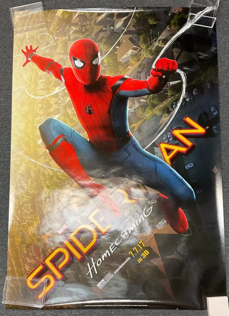 Tom Holland signed Spider Man: Homecoming 48x72 Poster (w/ JSA)