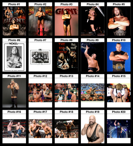 Two signed 8x10s for $100 (In-studio Signing 9/26/26)