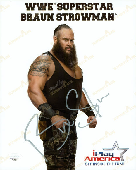 Braun Strowman signed 8x10 Photo (w/ JSA)